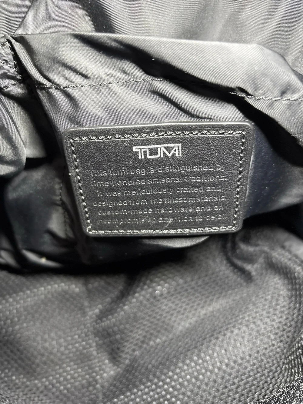 Tumi compact duffel